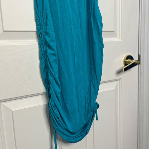 NWT Laguna Henley Mini Dress - Koy Resort - S Aquamarine - Picture 9 of 14